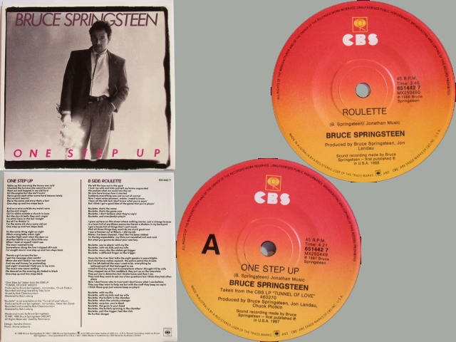Bruce Springsteen - ONE STEP UP / ROULETTE